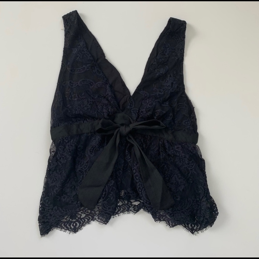 Free People Lace Babydoll Tank top